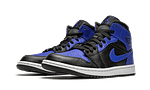 Air Jordan 1 Mid Hyper Royal Tumbled Leather