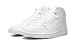 Air Jordan 1 Mid Triple White (2022)