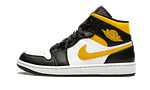 Air Jordan 1 Mid White Pollen Black