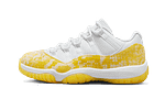 Air Jordan 11 Retro Low Yellow Snakeskin