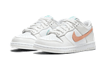 Dunk Low White Bone Peach Aqua