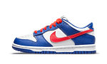 Dunk Low White Royal Red