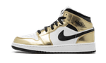 Air Jordan 1 Mid White Metallic Gold