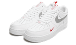 Air Force 1 Low White Red Mini Swoosh