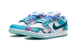 SB Dunk Low Futura Laboratories Bleached Aqua