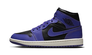 Air Jordan 1 Mid Purple Black