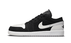 Air Jordan 1 Low Black White Diamond