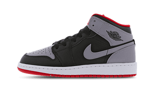 Air Jordan 1 Mid Cement Grey Red