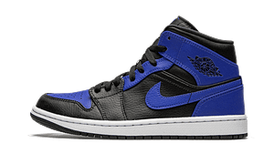 Air Jordan 1 Mid Hyper Royal Tumbled Leather