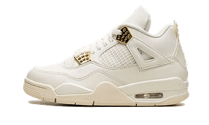 Air Jordan 4 Sail Metallic Gold