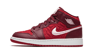 Air Jordan 1 Mid SE Red Quilt