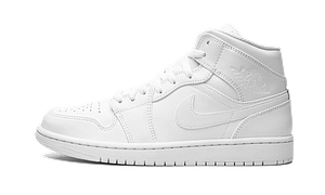 Air Jordan 1 Mid Triple White (2022)