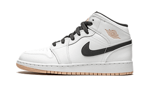 Air Jordan 1 Mid White Arctic Orange