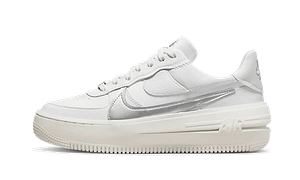 Air Force 1 Low Platform Summit White Metallic Silver