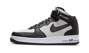 Air Force 1 Mid Stussy Grey Black