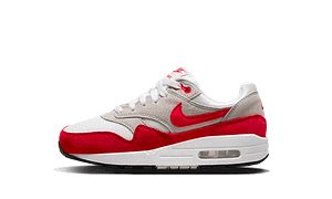 Air Max 1 White University Red Enfant