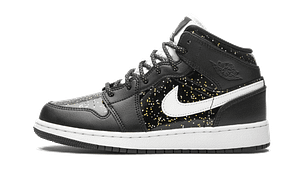 Air Jordan 1 Mid Black Speckle