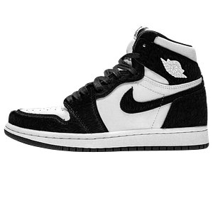 Air Jordan 1 Mid Black White Womens