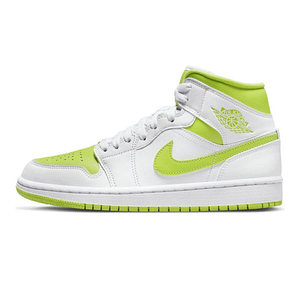 Air Jordan 1 Mid 'White Lime' Wmns