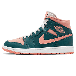 Air Jordan 1 Mid Wmns 'Dark Teal Green'