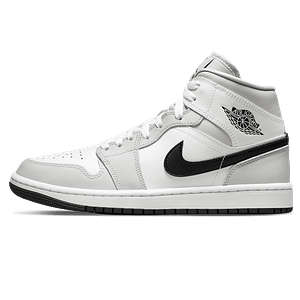 Air Jordan 1 Mid Wmns 'Light Smoke Grey'