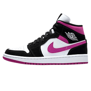 Air Jordan 1 WMNS Mid 'Black Cactus Flower'