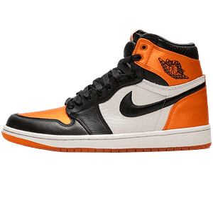 Air Jordan 1 WMNS Satin 'Shattered Backboard' Orange Black