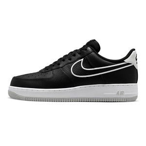 Nike Air Force 1 '07 'Embroidered Swoosh - Black'