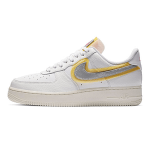 Nike Air Force 1 '07 LX 'White Metallic Silver Gold'