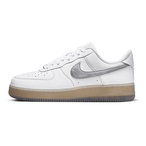 Nike Air Force 1 '07 Premium 'White Metallic Silver'