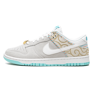 Nike Dunk Low "Barbershop - Grey"