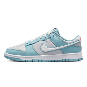 Nike Dunk Low 'Fleece Swoosh - Light Blue'