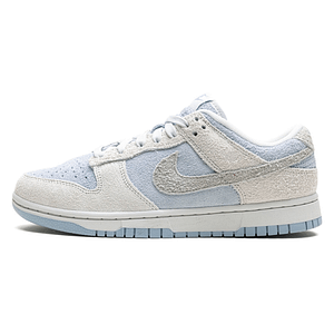 Nike Dunk Low "Suede - Photon Dust / Light Armory Blue"