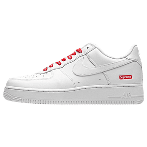 Supreme x Nike Air Force 1 Low 'Box Logo - White'