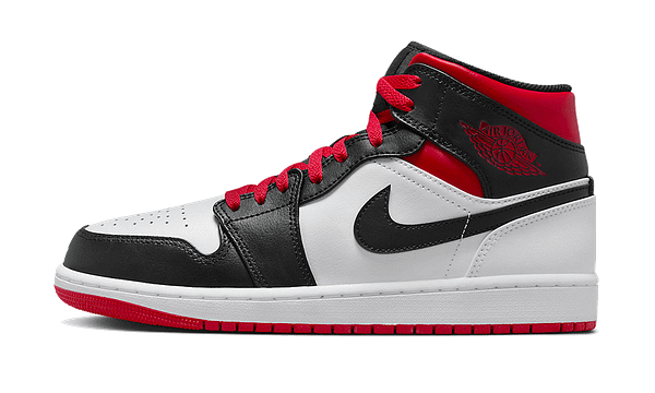 Air Jordan 1 Mid Gym Red Black Toe