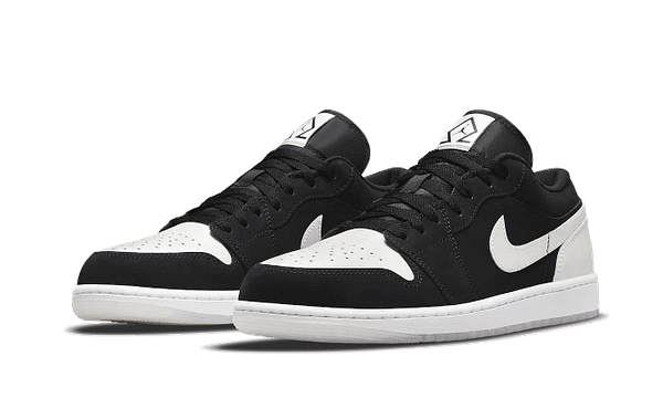 Air Jordan 1 Low Black White Diamond