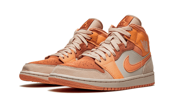 Air Jordan 1 Mid Apricot Orange