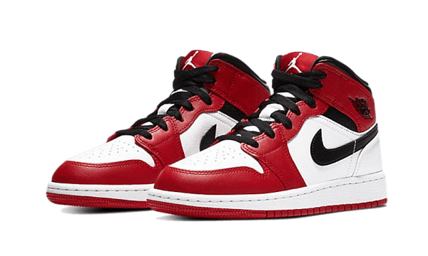 Air Jordan 1 Mid Chicago White