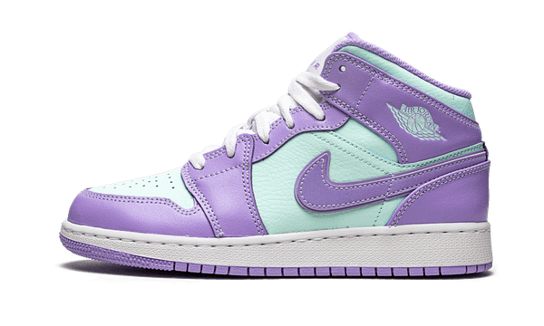 Air Jordan 1 Mid Purple Aqua