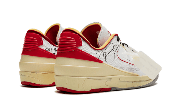 Air Jordan 2 Retro Low Sp Off-White White Red