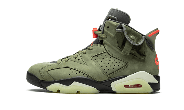 Air Jordan 6 Travis Scott Medium Olive