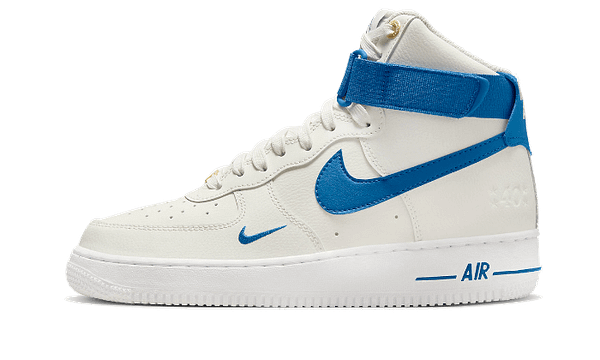 Air Force 1 High 40Th Anniversary White Blue