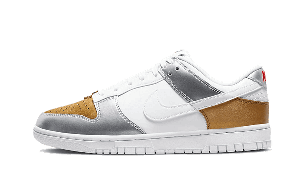 Dunk Low Gold Silver