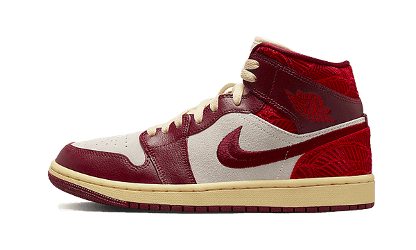 Air Jordan 1 Mid Se Tiki Leaf