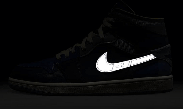 Air Jordan 1 Mid Se Craft Obsidian