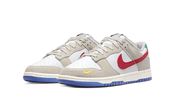 Dunk Low Light Iron Ore Red Blue