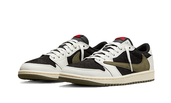 Air Jordan 1 Retro Low And Sp Travis Scott Olive