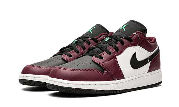 Air Jordan 1 Low Se Dark Beetroot Black Roma Green