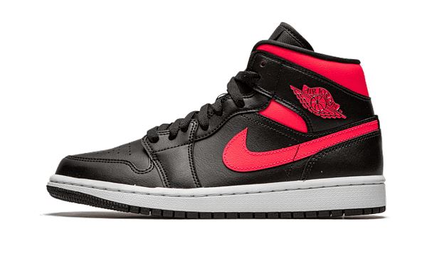 Air Jordan 1 Mid Black Siren Red