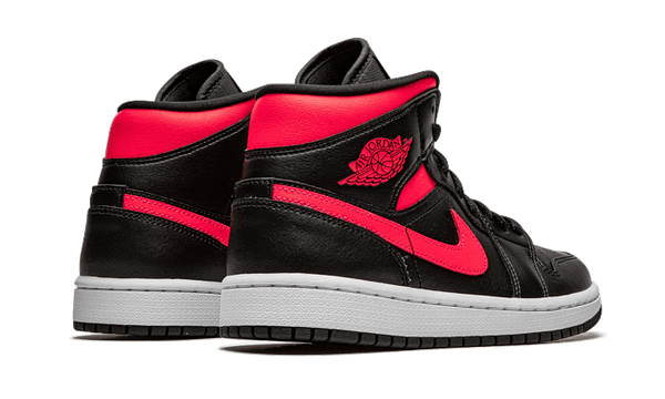 Air Jordan 1 Mid Black Siren Red